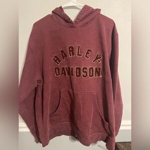 Harley-Davidson Maroon Hoodie